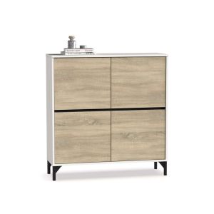Zapatero 4 puertas tokio diseño moderno y funcional