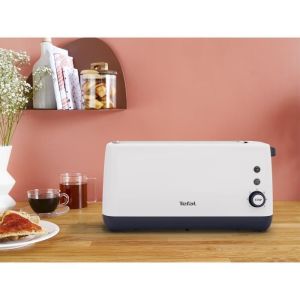 Tostadora compacta tefal minim, ranura extra ancha, 7 niveles de tostado, r