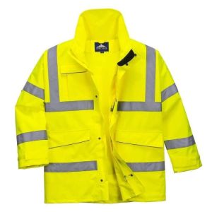 Parka de alta visibilidad - portwest - extremado - impermeable - transpirab