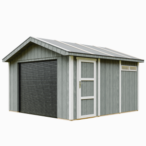 Garaje de calidad premium 13 m²- l378xl412 cm - m990b-cavern steel