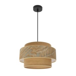 CoLGante samoa 1xE27 negro/camel regx40d