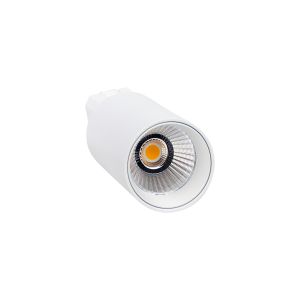 Proyector LED de carril klynder medium 20w ø6.5x19.5cm blanco 30000h secom