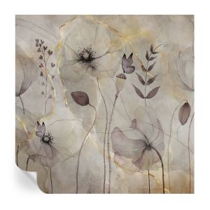 Murales autoadhesivos flores delicadas 250x250 tulup