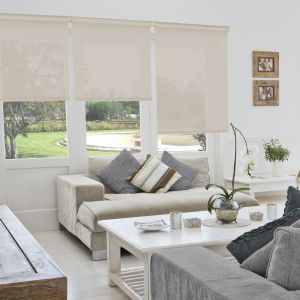 Estor enrollable screen  apertura 10%  linen sand 75 x 190cm
