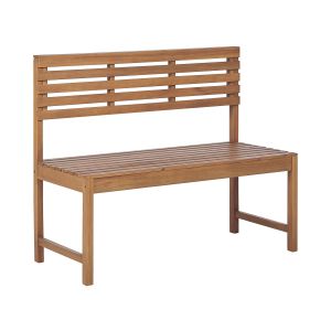 Banco de jardín treia 110 cm madera de acacia marrón