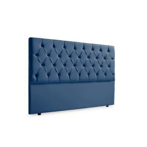 Cabecero tapizado capri polipiel 115x120x12 cm - moonia