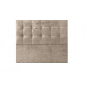 Cabecero iris tela chocolate 160