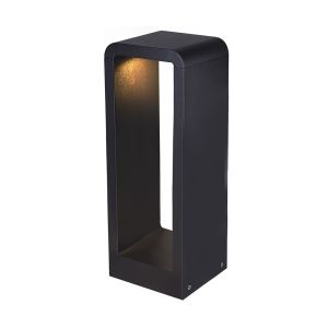 Baliza de exterior LED napoles antracita con altura 30 cm ip65 wonderlamp
