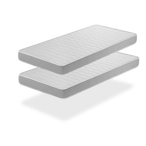 Lote de 2 colchones de espuma 90x140x14 cm apolo dreamdi