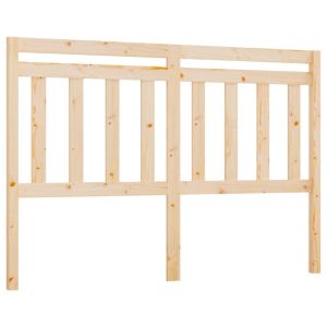 vidaXL cabecero de cama madera maciza de pino 146x4x100 cm