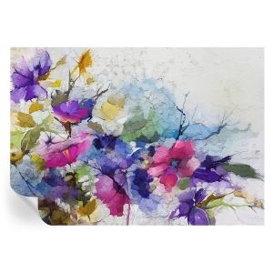 Murales autoadhesivos flores abstractas 208x146 tulup
