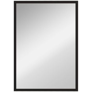 Espejo de pared 50x2x70 cm mdf, vidrio Homcom, hogar - decoración