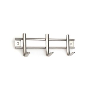 Perchero de pared rei co2-c6903 | 255x44x85 mm | inox mate | 5 uds.