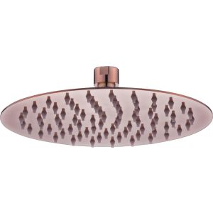 Imex - rociador ducha efecto lluvia 25cm oro rosa brillo