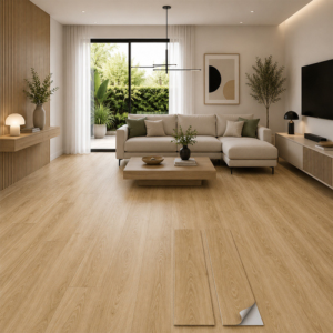 Arquiservi - Suelo Vinílico Autoadhesivo PVC Roble Dorado 15 m²
