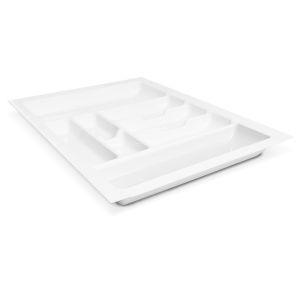 Cubertero modelo mauro para cajón acabado blanco para módulo 700
