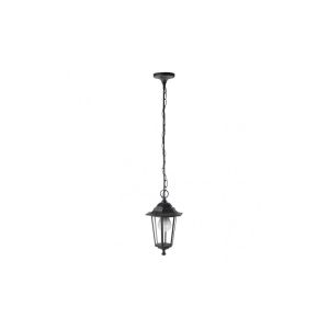 Auriga outdoor ceiling light 1xe27 aluminium / crystal black