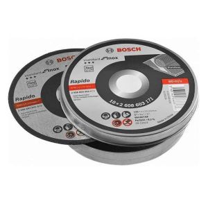 Disco de corte Bosch inox ø125mm - 10 piezas - 2608603255