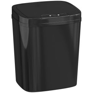 Cubo de basura 27.6x21.4x33.5 cm pp, abs Homcom, hogar - cocina