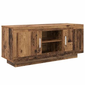 Mueble rectangular para tv diseño rústico para salón almacenamiento