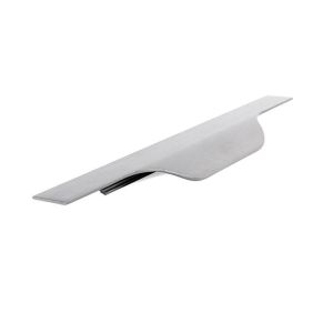 Tirador embutir vector gris cepillado largo long. 297mm.