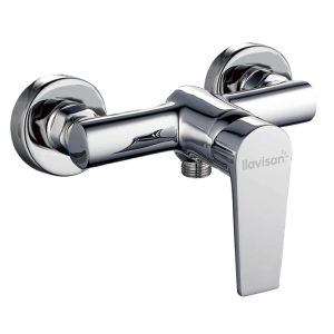 Kibath grifo de ducha monomando den acabado cromo brillo fabricado en latón
