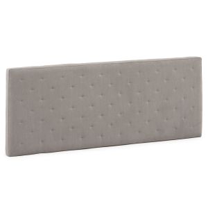 Cabecero tapizado malta 150x60 cm color gris, 8 cm de grosor