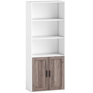 Estantería para libro 60x30x149.5 cm bicolor Homcom
