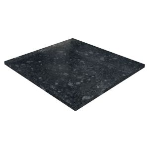 Ondee - plato de ducha nola 3  - 80x80 - resina - terrazo negro