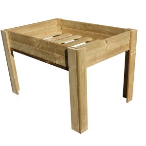 Mesa de Cultivo madera de pino tratada para exterior 80x40x80 cm