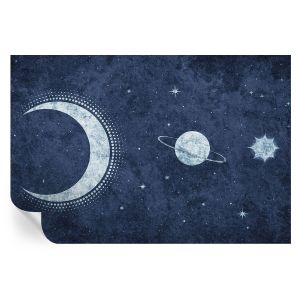 Murales autoadhesivos motivo de estrella 104x152 tulup