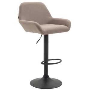 Taburete de bar taupe - ajuste 89-109 cm