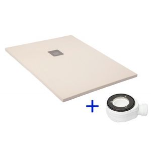 Plato de ducha crema ral 1013 90x200