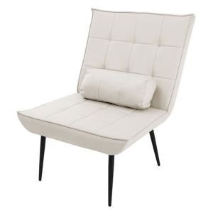 Sillón de relax reclinable con reposapíes y reposabrazos gris