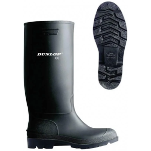 Bota PVC dunlop negra 380pp t-45