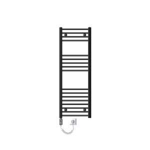Radiador de baño eléctrico 400 x 1200 mm antracita
