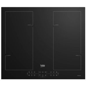 Placa de inducción - beko - 4 zonas - 60 cm - hii64206f2mt