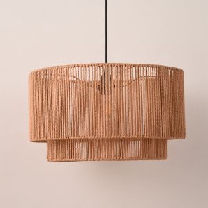 Lámpara coLGante de cuerda de yute – nórdico, E27, ø450mm