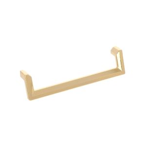 Tirador para mueble 881 en zamac dist entre ejes 160 mm dorado lote de 6
