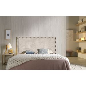 Cabecero lirio tela beige 190