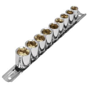 Juego de llaves vaso, cuadro 3/8" - 10 piezas