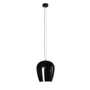 Lámpara de techo colgante magma 2n  azabak - 60 w - negro - acrílico