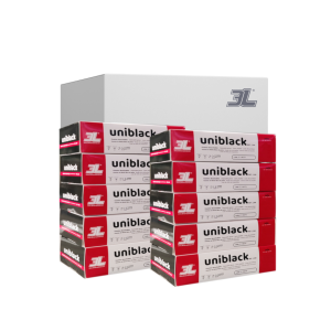 Pack 10 cajas guantes de nitrilo uniblack 100 uds (talla s)