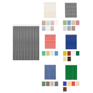 90 x 240 cm | marbella - negra | cortinas de exterior impermeables – cort