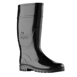 Bota de agua caña alta color negro talla 45 106-45