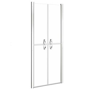 vidaXL puerta de ducha transparente esg 86x190 cm