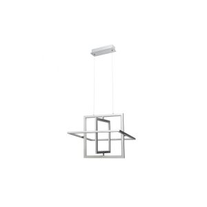 Lexie chandelier 50w metal / polycarbonate chrome