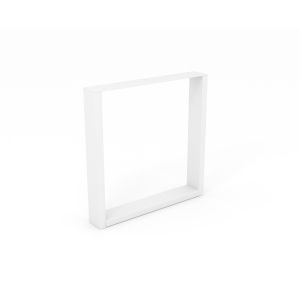 Pata de mesa rei 913b | 380x60x382 mm | blanco poro | acero