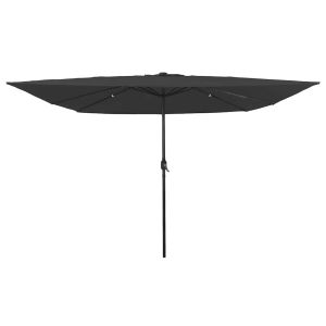 Sombrilla de jardín plegable moderna de 295 x 295