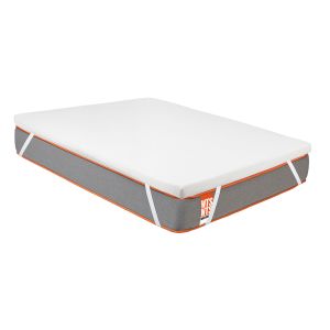 Topper 180x190cm guitar visco aloe vera 5cm ajuste 32cm